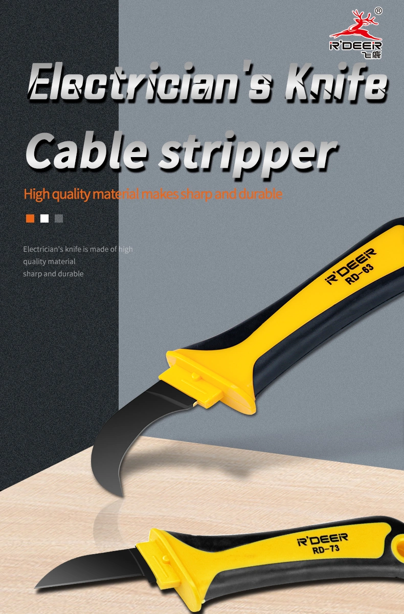 R&prime;deer High Quality Cable Stripping Knife